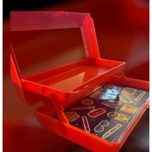 Caboodles Take It Tote Crayola Red Limited Edition Retired Color Makeup Case